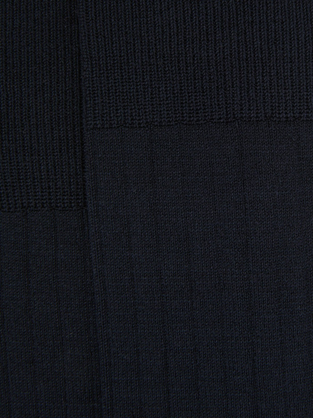 Ribbed Socks Navy | Mens