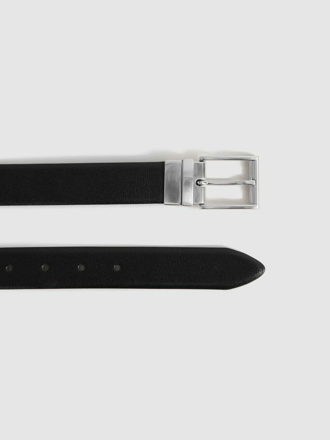Reversible Leather Belt Black | Mens