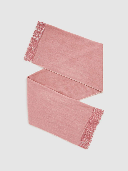 Wool-Cashmere Scarf Blush | Womens