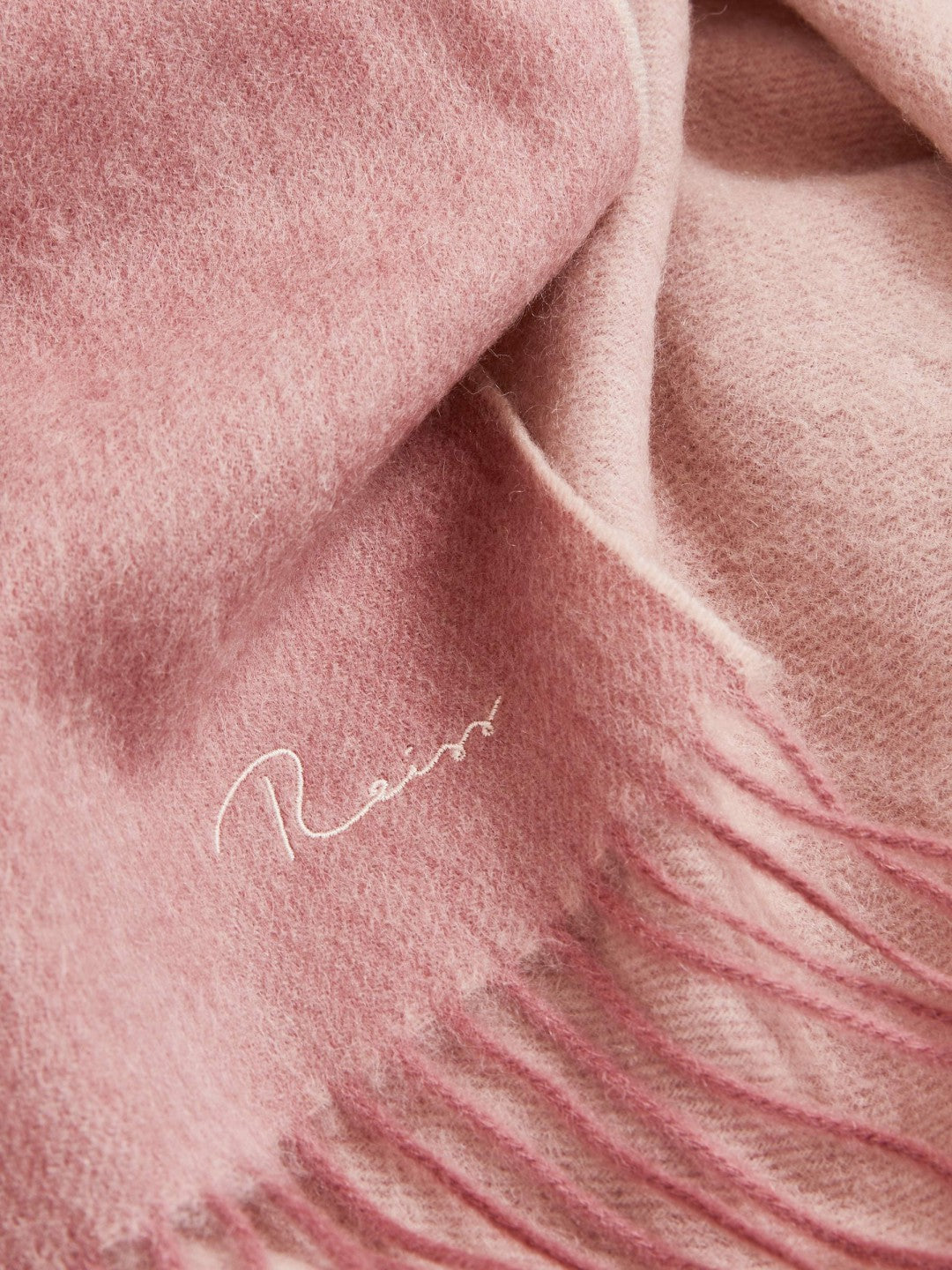 Wool-Cashmere Scarf Blush | Womens