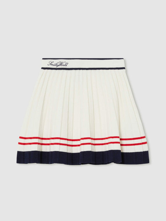 13-14 yrs SmileyWorld Tennis Skirt Off White | Children