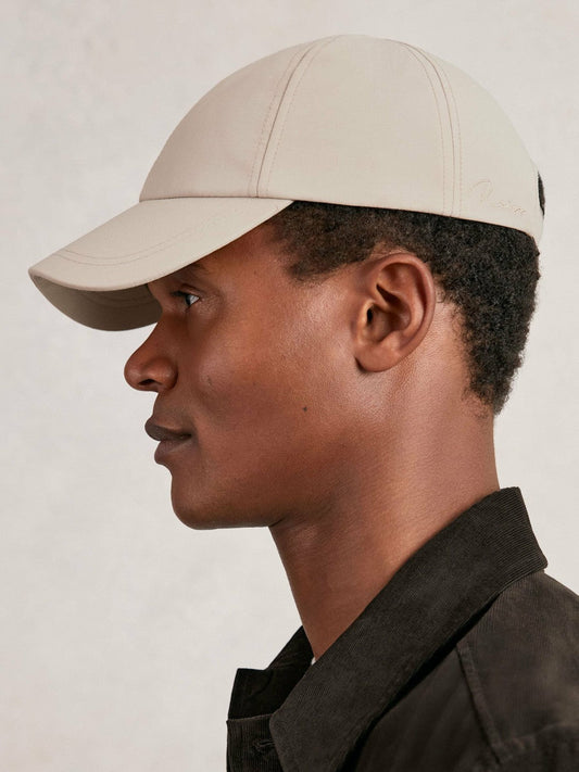 Embroidered-Logo Tech Baseball Cap Stone | Mens