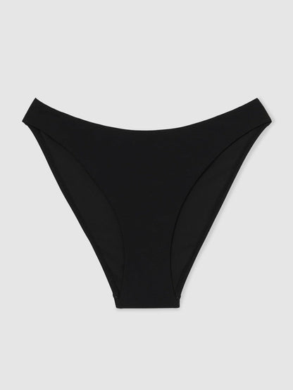 High Cut Bikini Bottoms Black | Womens
