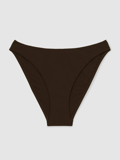 High Cut Bikini Bottoms Chocolate | Womens
