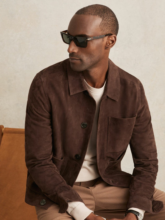 Jacket Chocolate Brown | Mens