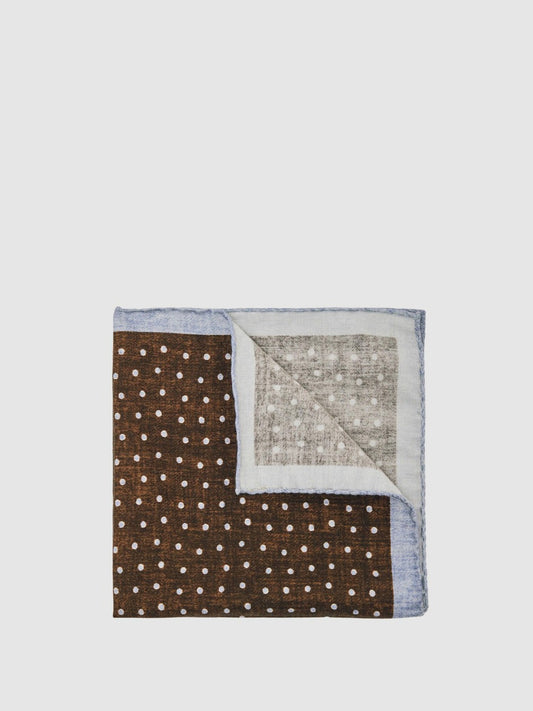 Pocket Squares Chocolate Brown | Mens