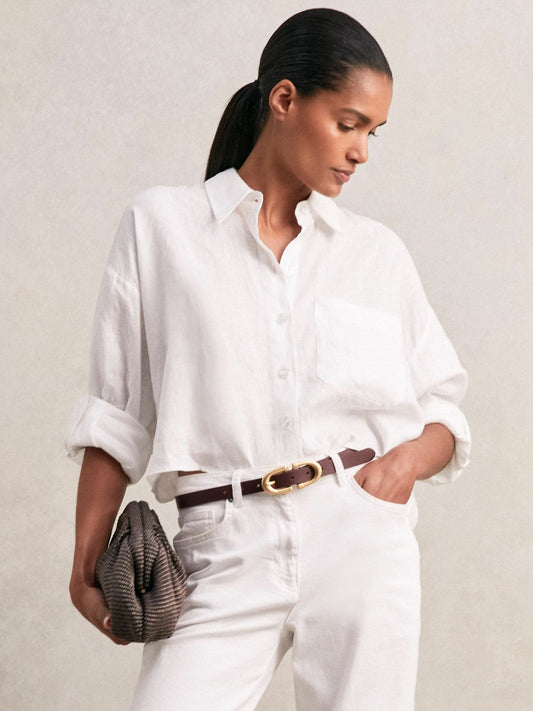 Horseshoe Belt Burgundy | Womens