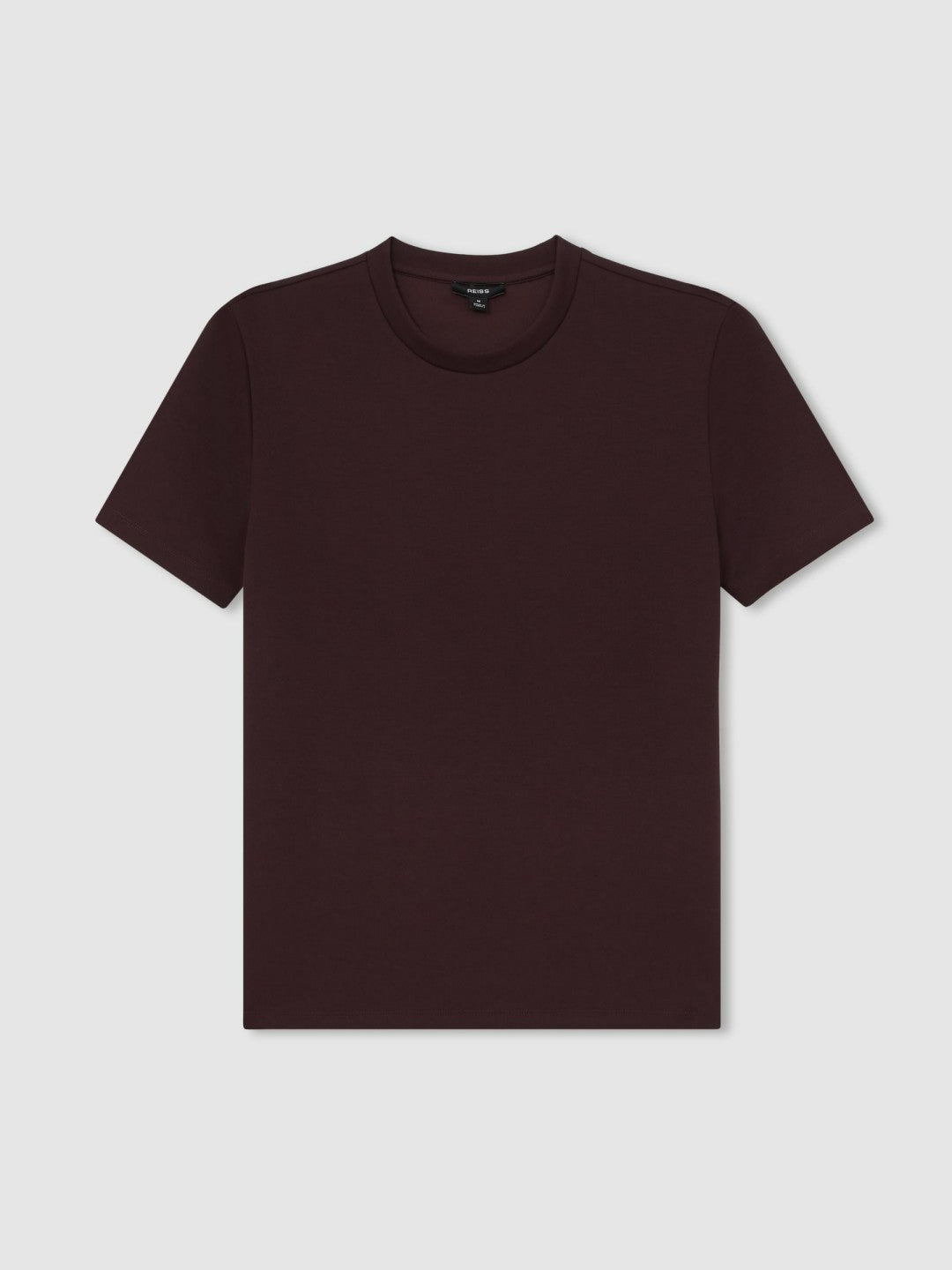 Interlock Jersey Crew Neck T-Shirt Cherry Red | Mens