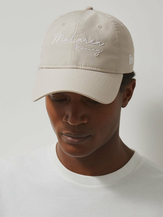 McLaren Racing Logo Embroidered Cap Unisex Fit Stone | Mens