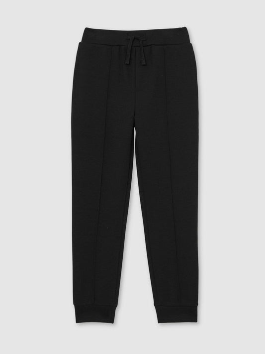 13-14 yrs Interlock Drawstring Joggers Black | Children