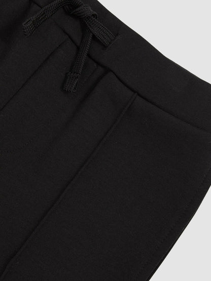 13-14 yrs Interlock Drawstring Joggers Black | Children