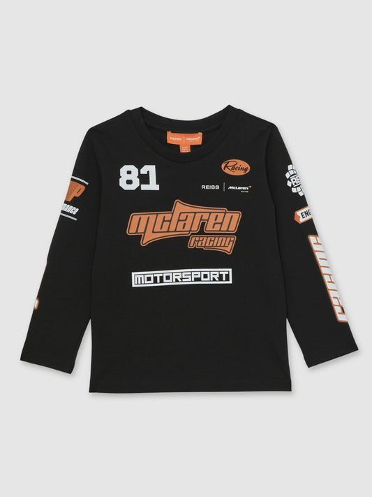 13-14 yrs McLaren F1 Team Cotton Logo T-Shirt Unisex Fit Black | Children