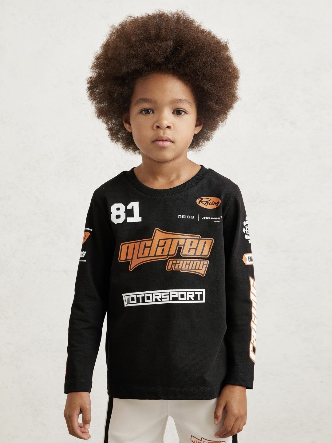 13-14 yrs McLaren F1 Team Cotton Logo T-Shirt Unisex Fit Black | Children